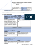 Sesión de Aprendizaje 09-1B