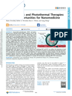 Overchuk Et Al 2023 Photodynamic and Photothermal Therapies Synergy Opportunities For Nanomedicine