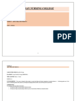 Unit Plan MSN Ot