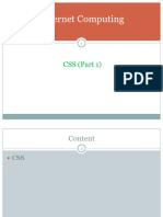 CSS Part 1