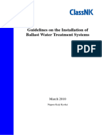 NKK Guidelines On The Installation of Ballast Water Treatment Systems