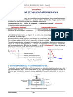 Tassement Et Consolidation Des Sols