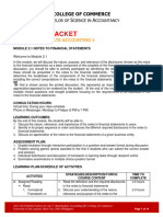 M.2.1 Notes To Financial Statements AE 17 Intermediate Accounting 3