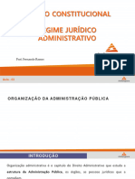 Administração Pública Direta e Indireta - Órgãos - Descentralização