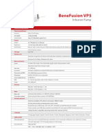 BeneFusion VP5 Datasheet 20160722