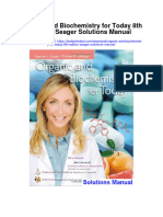 Organic and Biochemistry For Today 8th Edition Seager Solutions Manual