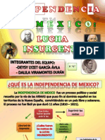 INDEPENDENCIA DE Mexico: Lucha Insurgente