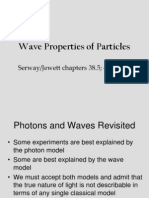 5 Wave Properties of Particles