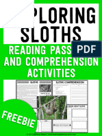 Reading Passages and Comprehension Activities: Freebie