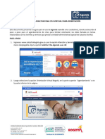 Guia para Solicitar Cita Orientacion Virtual