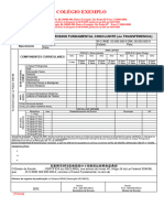 Modelo Histrico Escolar Ensino Fundamental