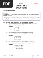 Chapter 2 DM015 EQUATIONS 2021.2022