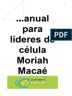 Manual para Líderes de Célula Moriah Macaé