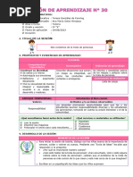 SESIÓN DE APRENDIZAJE 30 Nos Cuidamos de La Trata de Personas