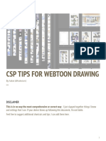 CSP Tips For Webtoon Drawing