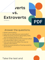 Introverts Extroverts