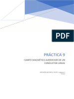 Práctica 9 - Campo Magnético