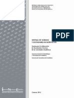 Venezuela Bolivarian Republic of Normas Estandares Estadisticos 2