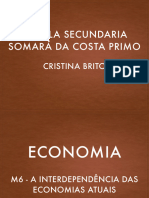 M6 - A Interdependencia Das Economias Atuais (I)