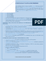 4 - RN - Triagem Neonatal e Vacinas Do Período