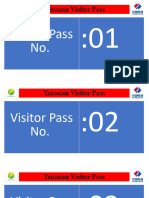 Visitor Pass