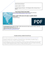 Ethnic Conflict and The State in Sri Lanka-Laksiri Fernando