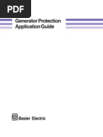 Generator Protection Applicatin Guide Basler Electric