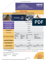 Print - Udyam Registration Certificate MM Steel