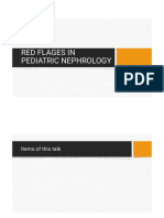 Red Flags in Pedia Nephr