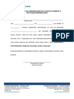 Anexo I - Carta de Apresentação Do Aluno Da Fameesp À Instituição/Empresa/Ong