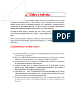 Partes de La Tablet