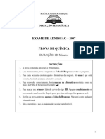 Universidade UP Quimica UP-Quimica-2007