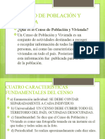 El Censo de Población y Vivienda