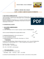 TleD CH L4 Acides Carboxyliques Et Dérivés