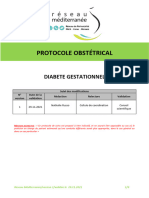 Protocole Diabete Gestationnel