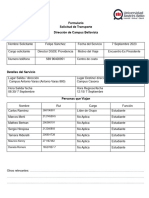 Formulario de Solicitud de Transporte 7 Septiembre