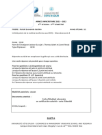 Sujet A Macroéconomie 2 - Avec Corrigé