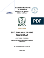 Estudio de Comunidad UMR 044