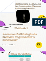 Un. 1 Anatomorfofisiologia Tegumentar, Locomotor, Nervoso e Cardiorrespiratório