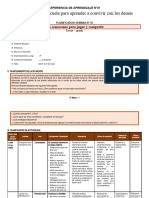 3° Grado - Planificador Del 27 Al 31 de Marzo