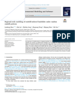 Regional-Scale Modeling of Rainfall-Induced Landslides Under Random Rainfall Patterns