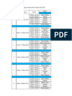 Jadwal PAT