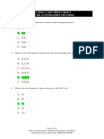 2020 Asoe Chemistry Exam Answers