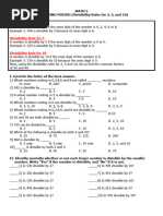 Math 5 Divisibility of 2,5&10 ST