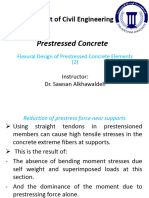 Flexural Design of Prestressed Concrete