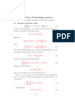 Schrodinger Equation Solve-1d