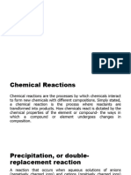 Chemical Reactions