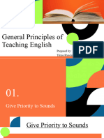 General Principles of Teaching English