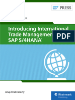 Introducing International Trade Management With SAP S4HANA