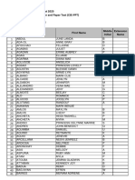 CAR - 08202023 List of Passers Sub